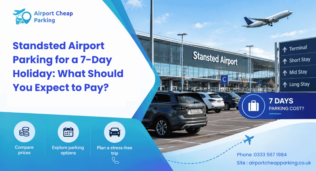 Stansted Airport parking for 7 days