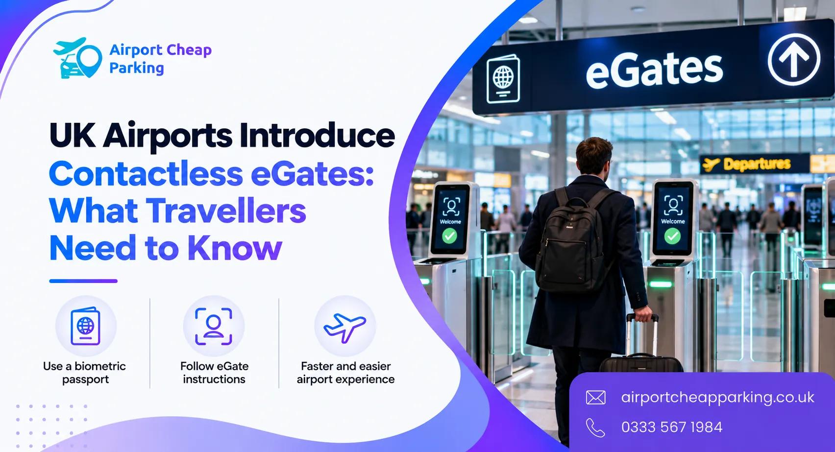 UK Airports Launch Contactless eGates