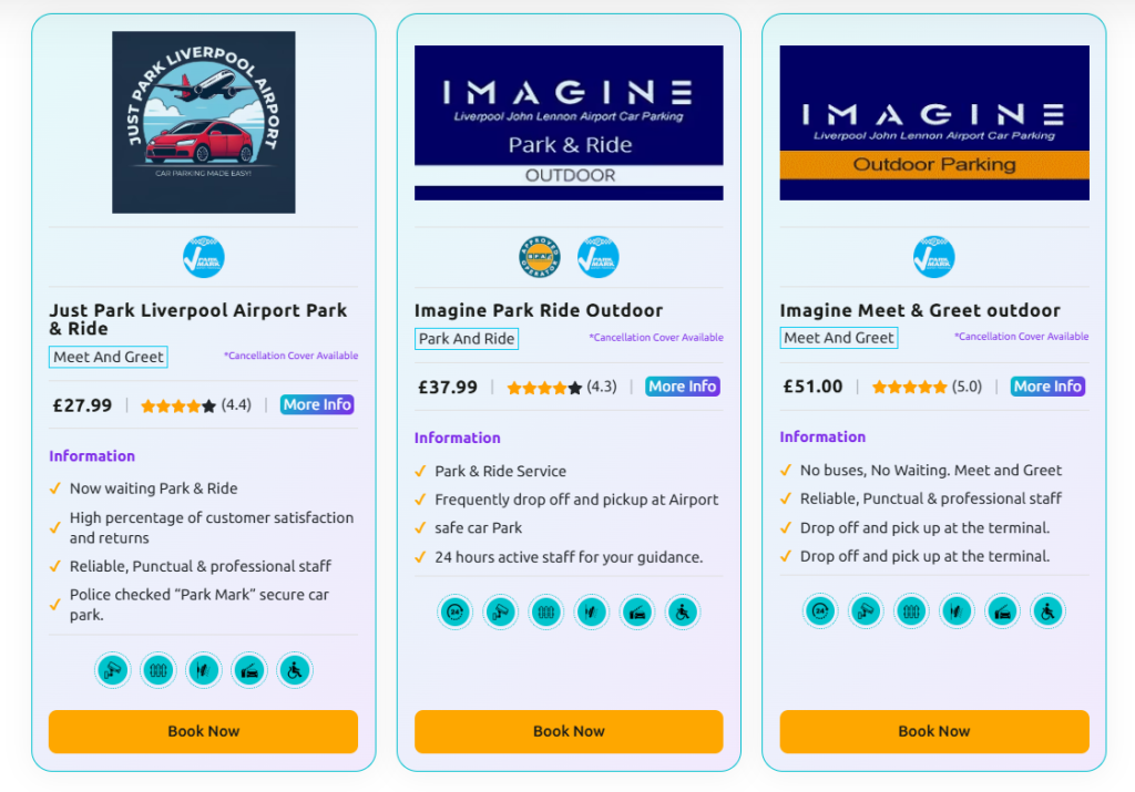 Liverpool Airport Parking Provider