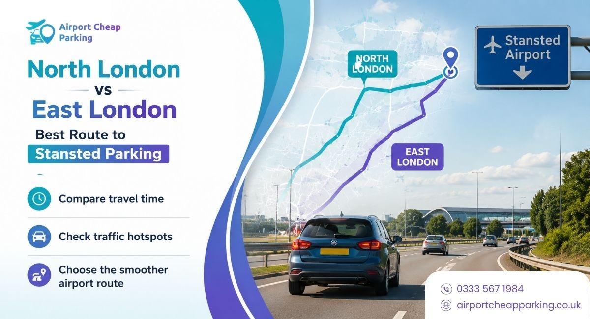 North London vs East London: Best Route to Stansted Parking