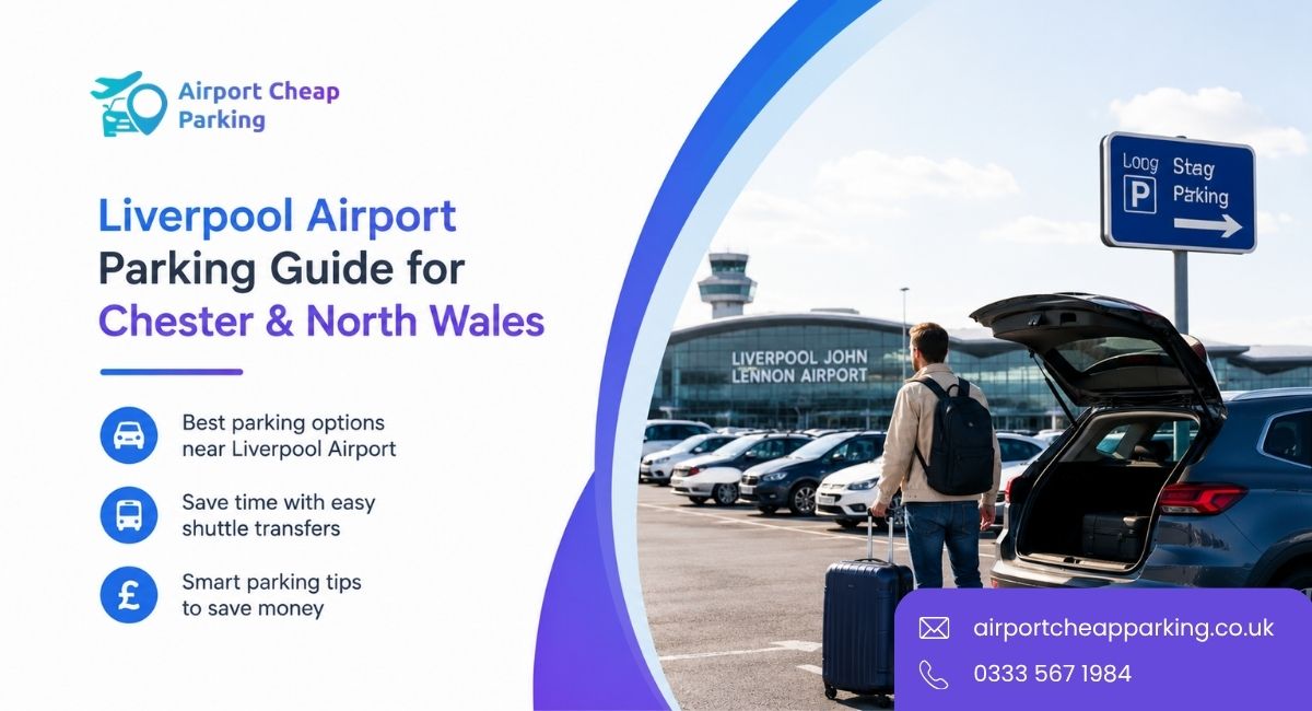 Liverpool Airport Parking Guide for Travellers from Chester & North Wales